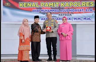 Serah Terima Jabatan Kapolres Agam, Ketua DPRD Apresiasi Kepemimpinan AKBP Muhammad Agus