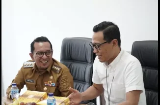 Bupati Tanah Datar Kunjungi Pertamina Patra Niaga Padang Cek Ketersediaan BBM