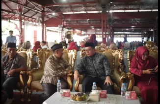 Wabup Tanah Datar Ahmad Fadly Hadiri Halal Bihalal IKPS Duri