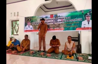 Nagari Manggopoh Resmi Luncurkan Sekolah Lapangan Sawah Pokok Murah Pertama di Lubuk Basung