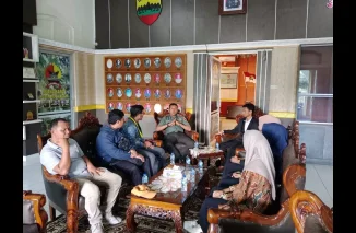 Kodim 0304 Agam Terima Kunjungan SEMMI Bukittinggi