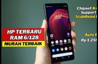 7 Rekomendasi HP 1 Jutaan dengan RAM 6 GB Terbaik 2025