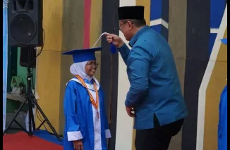 Wabup Ahmad Fadly Hadiri Wisuda Tahfidz Santri Ponpes Thawalib Tanjung Limau