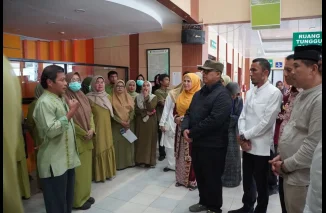 Tanggapi Isu RSUD Lumpuh, Wako Hendri dan Wawako Allex Sidak dan Klarifikasi ke Lapangan