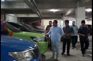 Pemko Perketat Pengelolaan Aset, OPD Kumpulkan Kendaraan Dinas