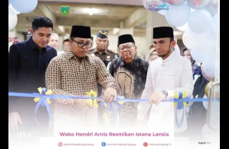 Wako Hendri Arnis Resmikan Istana Lansia