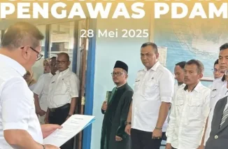Wako Ramlan Nurmatias Lantik Rahmat Afrisyaf Elsa sebagai Dewan Pengawas PDAM Bukittinggi