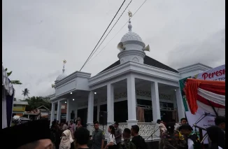 Mahkamah Agung Bangun Surau Tigo Batua Tanah Datar Pascabencana