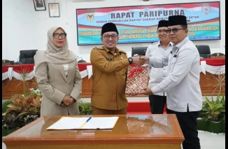 DPRD dan Pemkab Tanah Datar Sahkan Perda Pertanggungjawaban APBD 2024