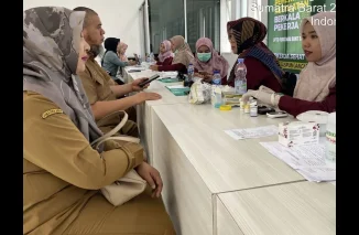 ASN dan Non-ASN Setdako Ikuti Pemeriksaan Kesehatan Berkala Pekerja