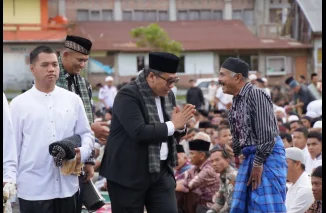 Salat Iduladha, Wako Hendri Arnis Ajak Warga untuk Turut Serta Membangun Kota