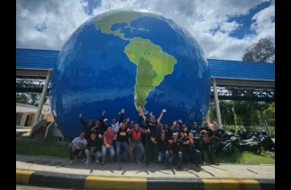 Touring Tipis-Tipis Rang Lapau Mak Apuak, Perjalanan Jadi Ruang Silaturahmi