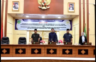 Wawako Allex Saputra Sampaikan Nota Pertanggungjawaban Pelaksanaan APBD 2024 dan Rancangan Perubahan KUA PPAS 2025