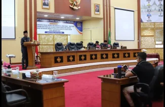 Wawako Allex Saputra Tanggapi Pemandangan Fraksi DPRD tentang APBD 2024