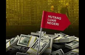 Hutang Luar Negeri Indonesia Tembus Rp  7.036 Triliun