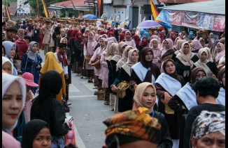 Seribu Katidiang Saok Meriahkan Even Nagari Tanjung Alam