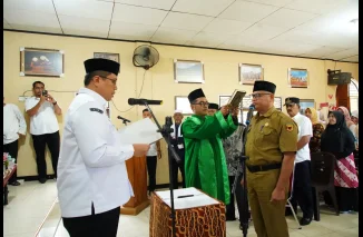 Wabup Tanah Datar Ahmad Fadly Lantik Ayandi Jadi Penjabat Wali Nagari Batu Taba