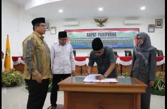DPRD dan Pemkab Tanah Datar Sepakati Perubahan Propemperda 2025, Satu Tambahan Ranperda