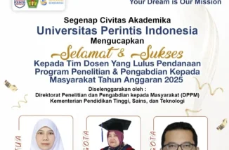Dosen Universitas Tamansiswa Padang Lolos Pendanaan Penelitian dan Pengabdian Masyarakat Tahun 2025