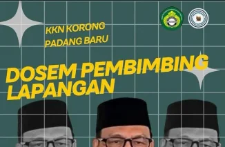 Dr. Yudas Sabaggalet, SE,MM Dampingi Mahasiswa KKN Universitas Tamansiswa Padang di Nagari Padang Baru