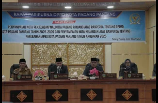 Wawako Allex Sampaikan Nota Penjelasan Ranperda RPJMD 2025-2029 dan Ranperda Perubahan APBD