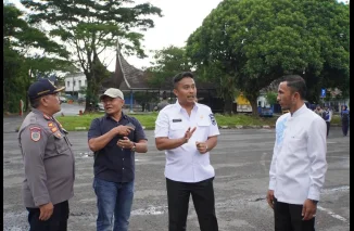 Wagub Vasko dan Wawako Allex Tinjau Terminal Busur, Soroti Jalan Rusak dan Rencana Hidupkan Kembali Arena Balap