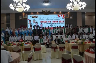 Wawako Allex Saputra Hadiri Musda Perti dan Perwati