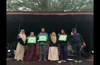 Kelurahan Ganting Juara 1 Lomba Stand di Festival Literasi dan Festival Pamenan Minangkabau
