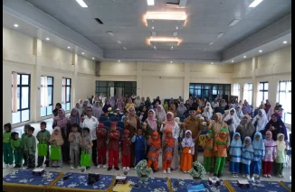 150 Peserta Didik PAUD Terima Bantuan Perlengkapan dari Pemko