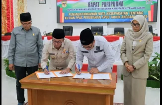 DPRD dan Pemkab Tanah Datar Sepakati KU PPAS Perubahan APBD 2025