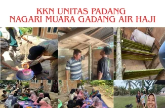 Mahasiswa KKN Unitas Padang dan Masyarakat Muaro Gadang: Kerja Sama untuk Kemajuan dan Meningkatkan Kesadaran dan Keterampilan Masyarakat