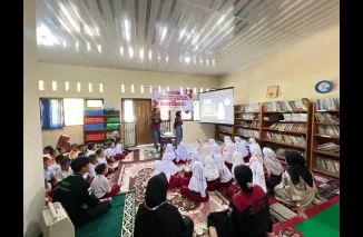 STOP BULLYING! Mahasiswa KKN Unitas Padang Sosialisasikan anti Perundungan dan Bahaya Gadget