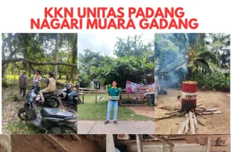 KKN Universitas Tamansiswa Padang Nagari Muaro Gadang: Membangun Semangat Gotong Royong dan Kemandirian dalam menyambut kemerdekaan RI ke-80