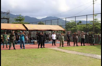 Wako Hendri dan Forkopimda Gelar Latihan Menembak di Mako Brimob