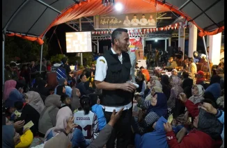 Wako Hendri dan Wawako Allex Berbaur Bersama Warga di Malam Dendang KIM Padang Panjang Timur