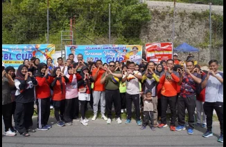 Wako Hendri Arnis Buka IPBL Cup I, 20 Tim RT Koto Panjang Adu Skill di Lapangan Voli