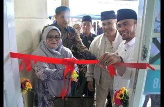 Bersama Ketua DPRD, Wawako Allex Saputra Resmikan Asrama Panti Sosial Amanah Bundo