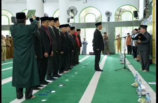 Sekda Agam Bersama 11 Pejabat Eselon II Resmi Dilantik