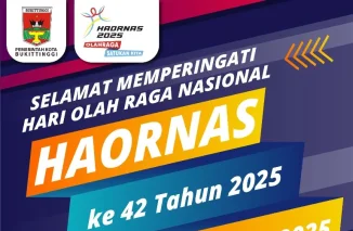 Haornas, Pemko Bukittinggi Apresiasi Atlet Berprestasi FORNAS 2025 di Lombok