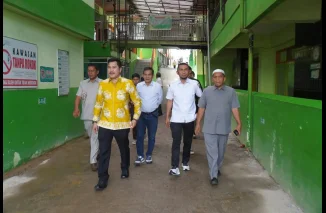 Bersama Komisi III DPRD, Wawako Allex Tinjau Pembangunan Gedung Baru RSI Ibnu Sina