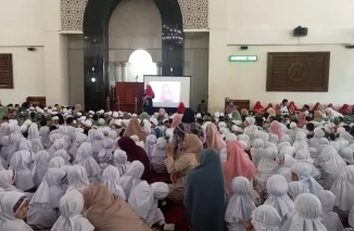 Silaturahmi Guru dan Anak TK, IGTKI Gelar Jumat Al-Mubarok di Islamic Centre