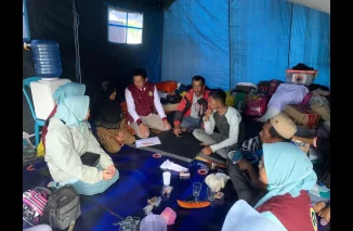 DPD PPNI Salurkan Donasi untuk Korban Kebakaran di Koto Katik