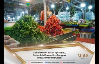 Cabai Merah Turun Rp10 Ribu, Sejumlah Komoditas Pangan Ikut Alami Penurunan