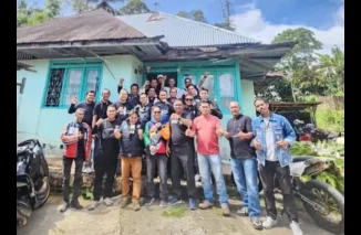 Deklarasi dan Pengukuhan Pengurus L.A Community Digelar di Garuda Mas