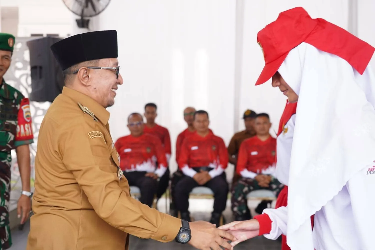 Bupati Eka Putra Buka Pemusatan Pelatihan Calon Paskibraka