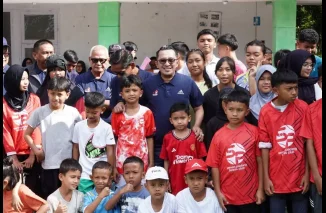 Bupati Tanah Datar Buka Kejuaraan Tenis Yunior TDP