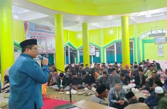 Wabup Ahmad Fadly Bersama Masyarakat Jorong Tabubaraie Ikuti Salawat Dulang