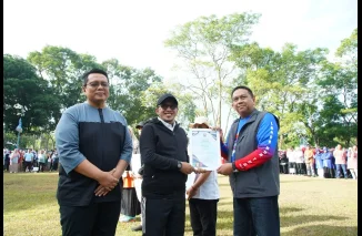 Pemkab Tanah Datar Gelar Apel Gabungan Peringatan Hari Lingkungan Hidup