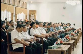 Wabup Ahmad Fadly Hadiri Rakor Penanggulangan Bencana