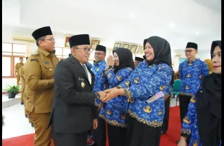 Bupati Eka Putra Melantik 37 Pejabat Manajerial